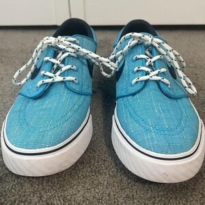 Nike SB Stefan Janoski Blue Skateboarding Trainers 654861-441 Womens 8.5 / 7Y